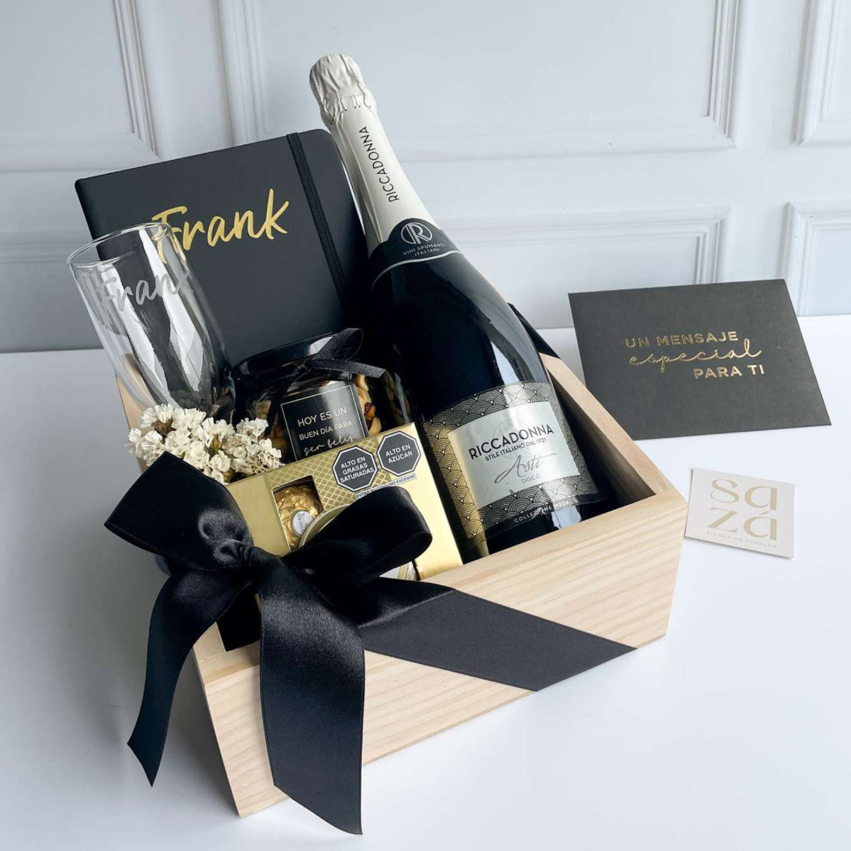 Pack Riccadonna con Copa & Libreta Personalizada