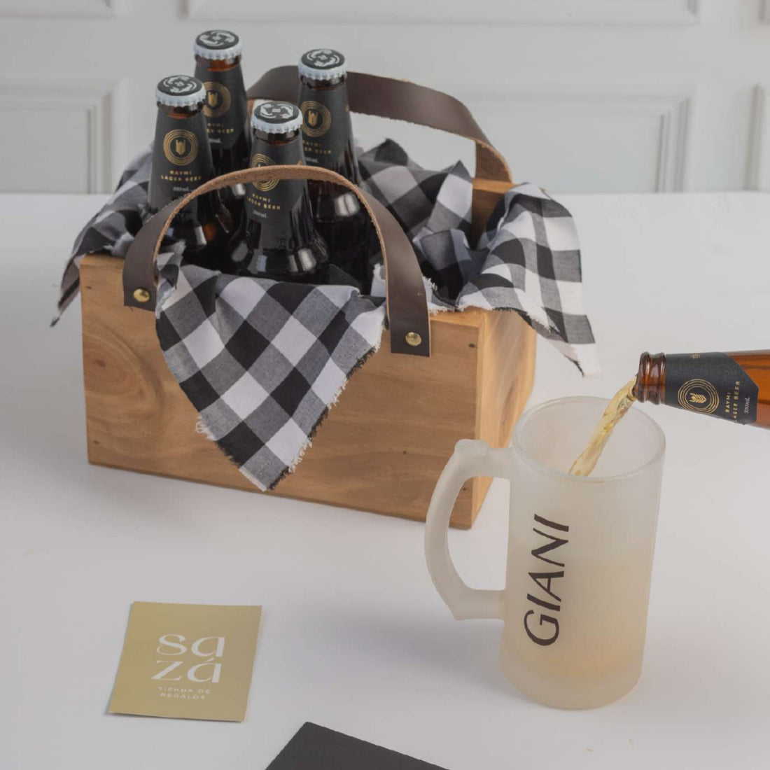 Pack Cervecero con Chopp Personalizado