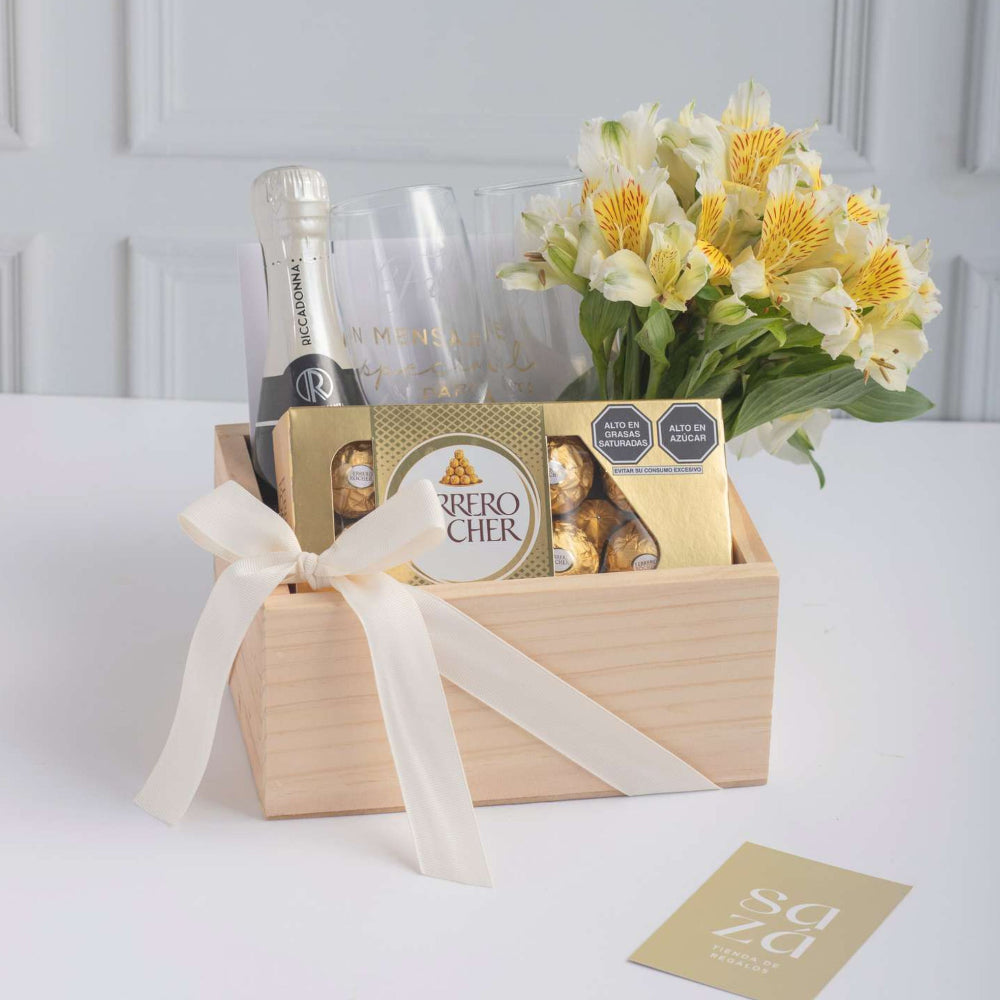 Set Dulce Capricho - Riccadonna, Flores & Copas Personalizadas