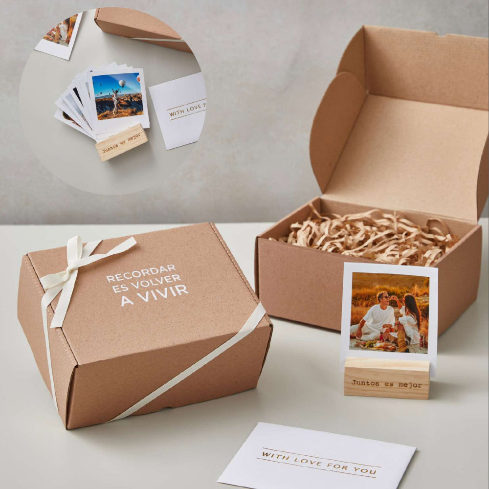Set Fotos & Porta Recuerdos Personalizado