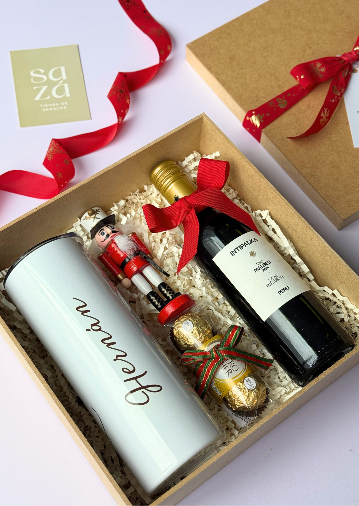 Navidad Sorpresa: Termo Personalizado & Cascanuez