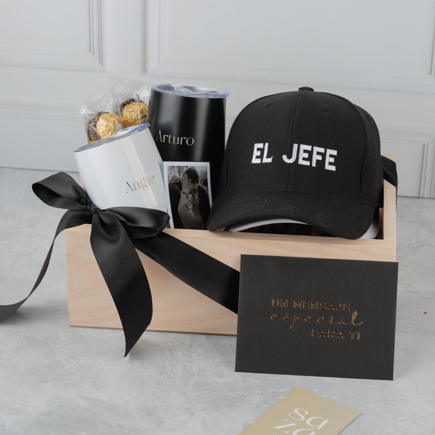 La Jefa Del Jefe: Vasos Térmicos Personalizados, Bombones & Gorros