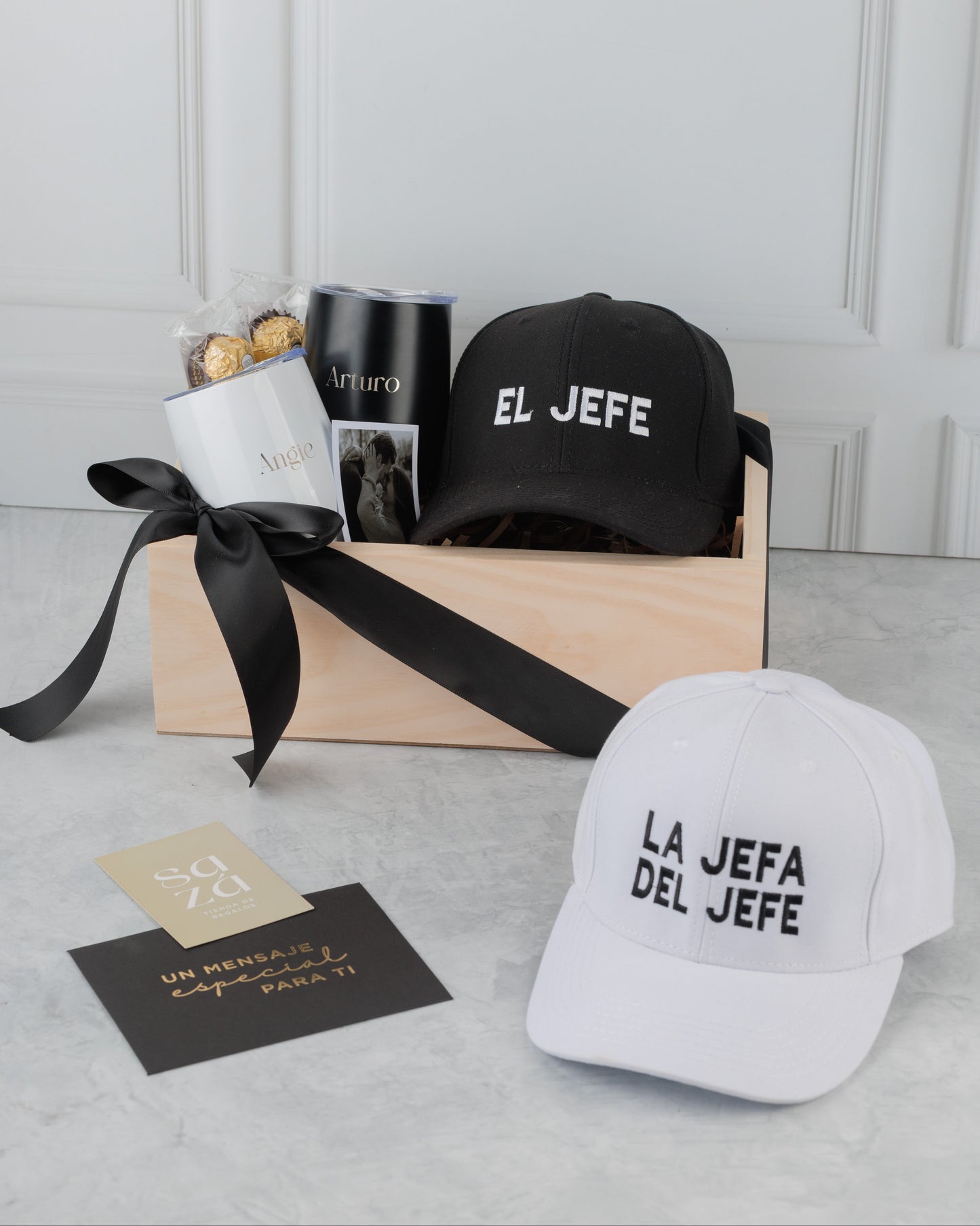 La Jefa Del Jefe: Vasos Térmicos Personalizados, Bombones & Gorros