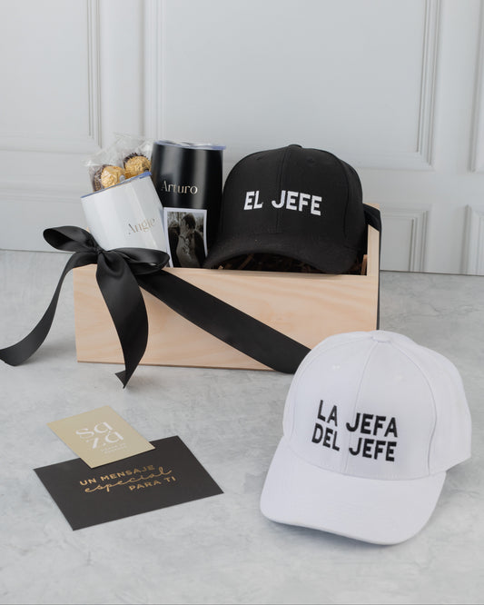 La Jefa Del Jefe: Vasos Térmicos Personalizados, Bombones & Gorros