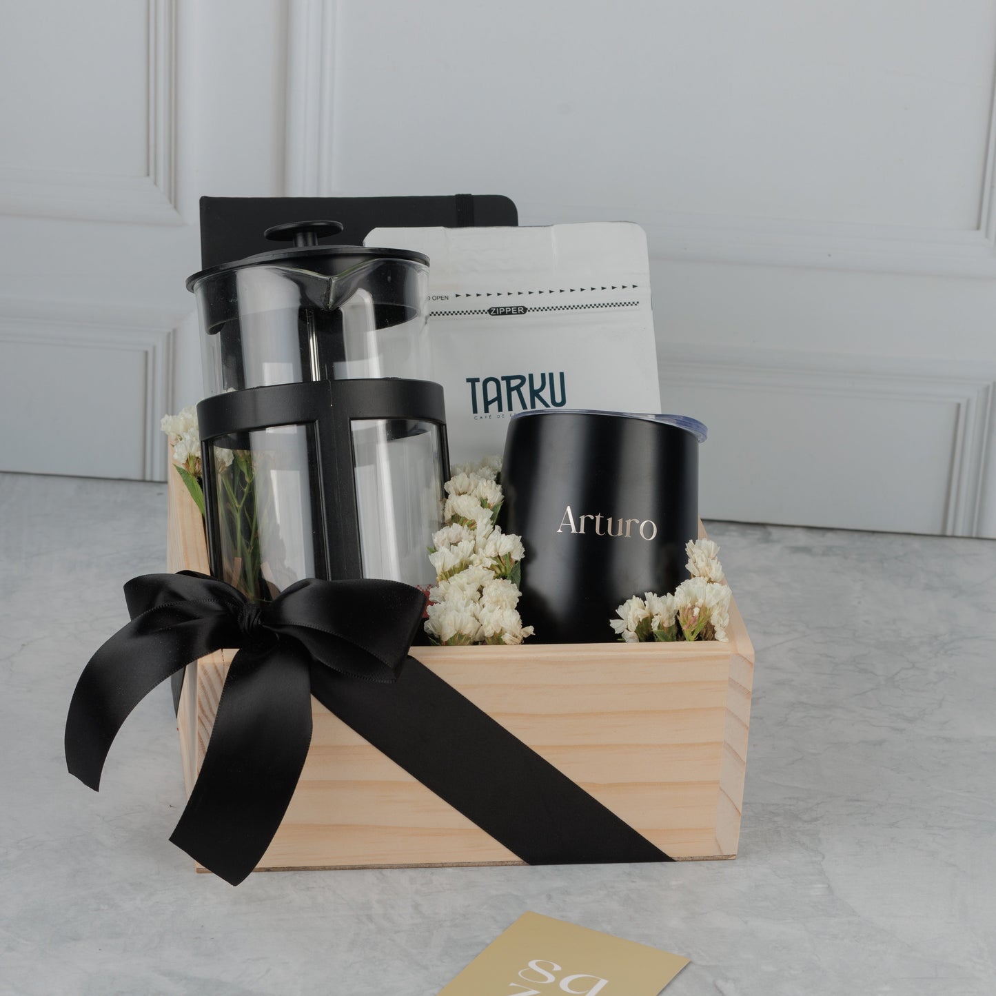 Coffee Pack con Vaso Térmico Personalizado & Cafetera