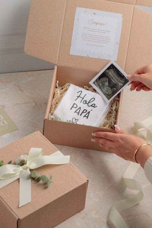 Box Papá: Mensaje & Foto Personalizada