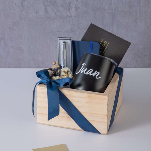 Set Oficina con Libreta & Cup Térmico Personalizados