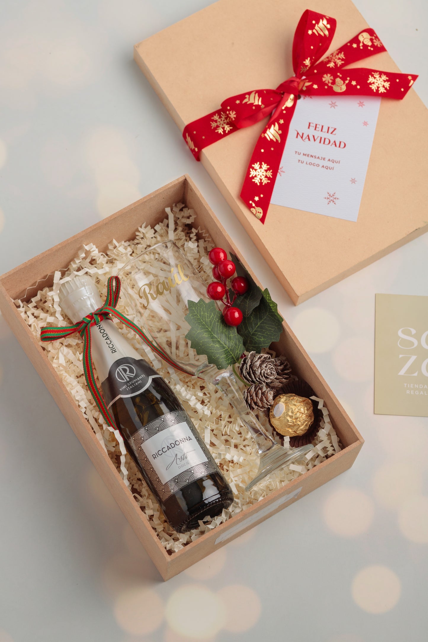 Mini Regalo Premium: Riccadonna & Copa Personalizada