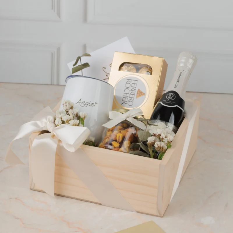 Soleil: Ricaddonna & Ferrero Rocher con Vaso Térmico Personalizado