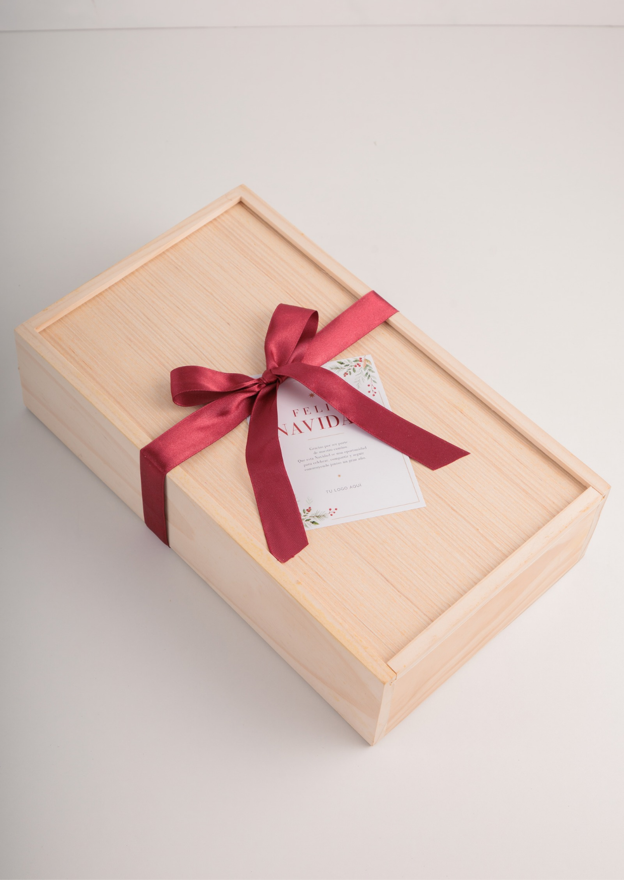 Detalle del regalo corporativo navideño